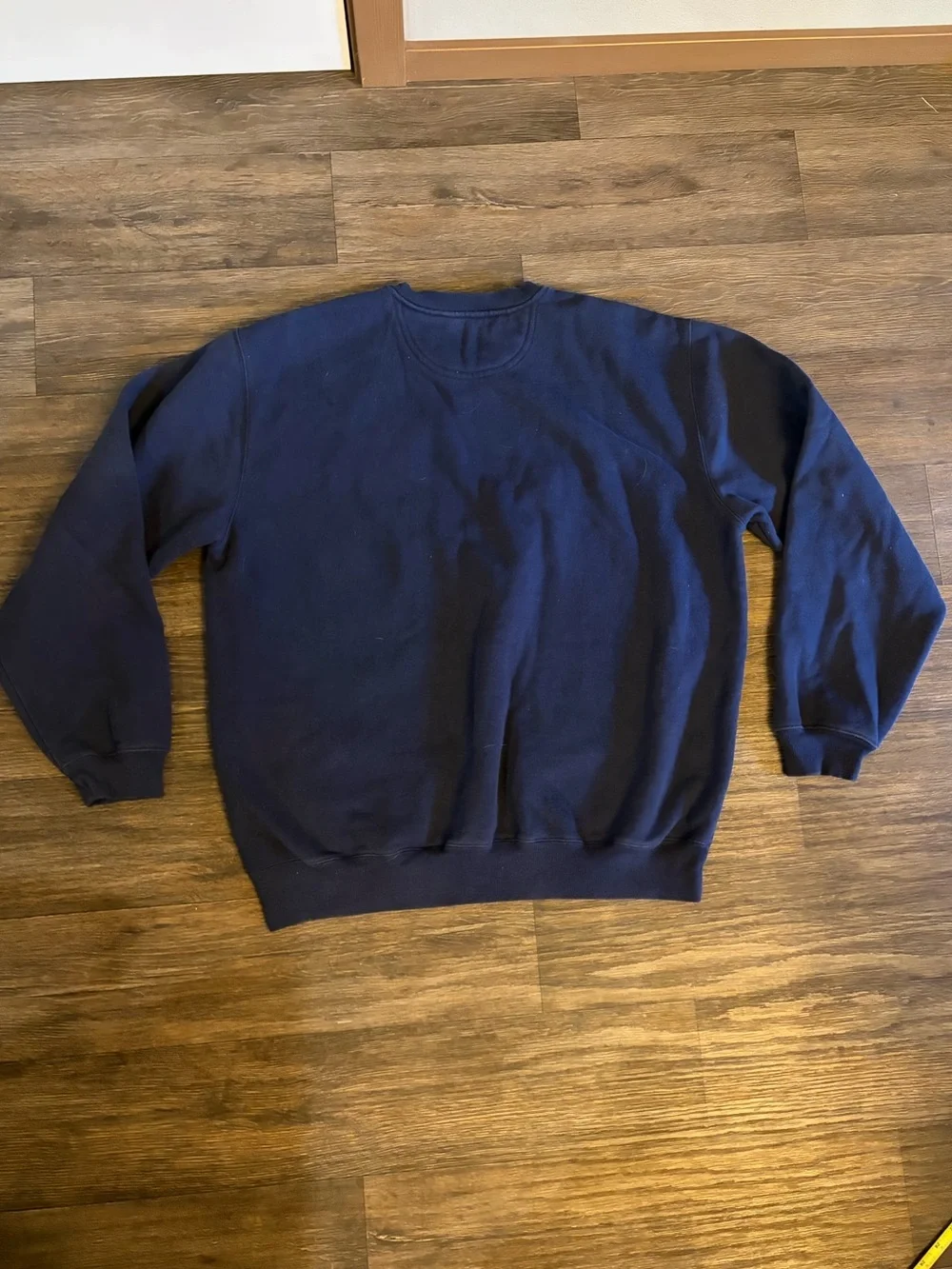 VTG Carhartt Sweatshirt Mens Blue Crewneck Heavyweight Pullover Workwear XL